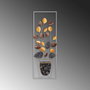 Wallity Alder - 077 Escultura de pared de metal multicolor
